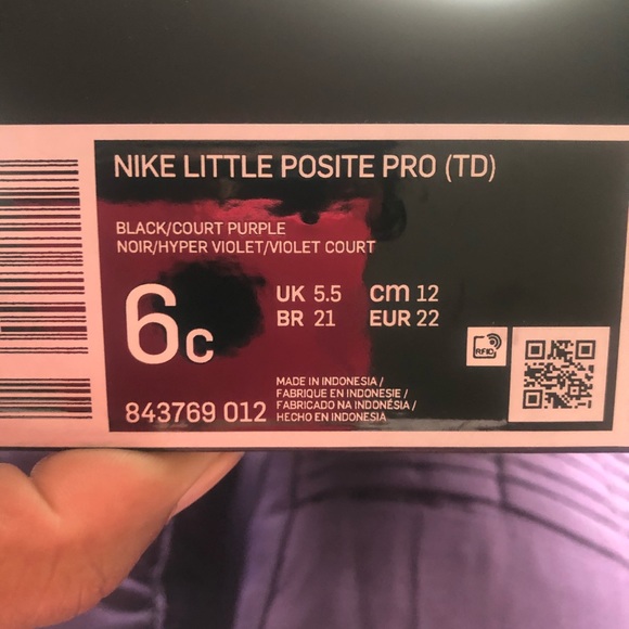 NIKE LITTLE POSITE PRO (TD) 6C - Picture 4 of 4